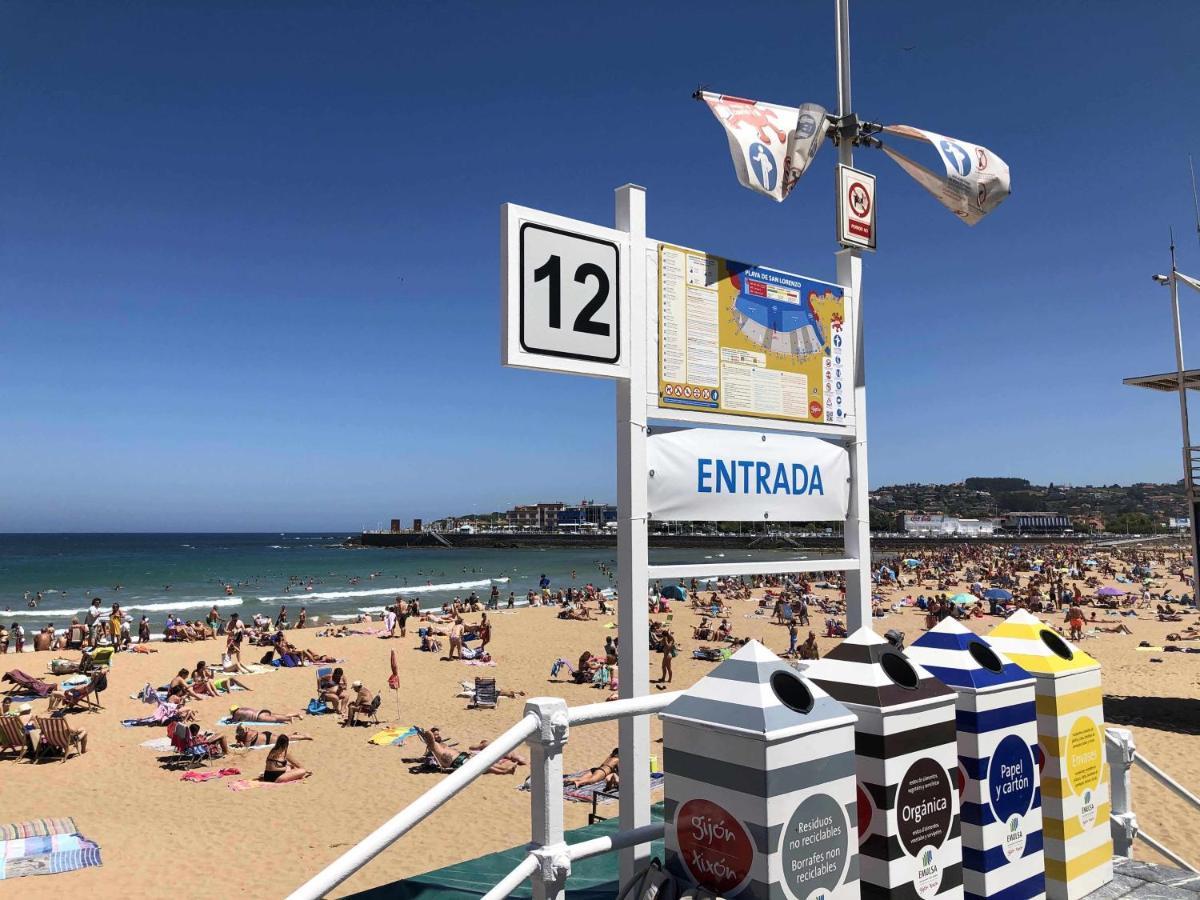 Urquijo Playa By Flowhome Gijón Exterior foto